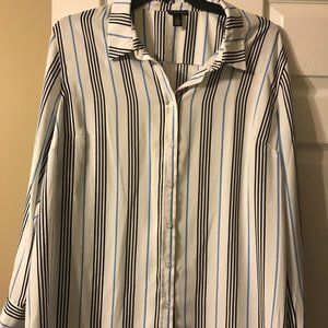 New Directions, Striped Blouse, 3x